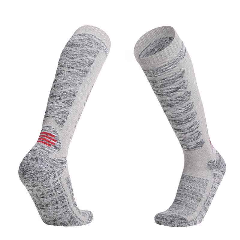 Thickened Terry Bottom Ski Socks - Sweat-Absorbent, Warm Outdoor Sports Socks for Mountaineering