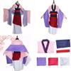 Luxuriöses Anime Mulan Traditionelles Kimono Kleid Party Cosplay Kostüm für Frauen