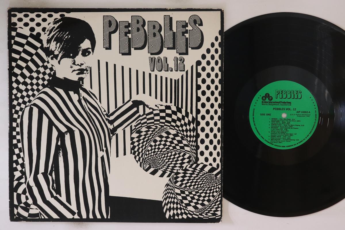 

LP Record VARIOUS - Pebbles Vol.12 AIP10002 AIP Records 1983 US Rock Used