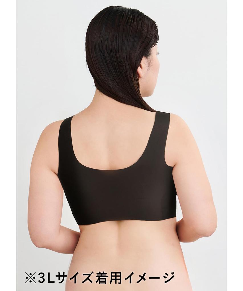 Gocochi Wireless Bra Supports a voluminous bust and creates an uplifted Available in sizes Bra Top CGG533 Half-Top [Wacoal] bustline. 3L-5L. Women's