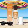 Zephoco Puder Utrwalający z Filtrem SPF 50 Ochrona Przeciwsłoneczna Przezroczysty Naturalnie Matowy Odświeżający Puder Utrwalający w Puderze Makijaż 8g