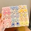 Kids' Elastic Flower Hair Ties - No Damage, High Value, Durable Hair Bands for Girls