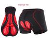 Shock-Absorbing Silicone Mountain Bike Underwear - Breathable, Quick-Dry, Padded Cycling Shorts.