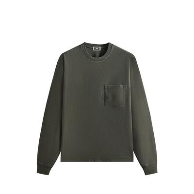 Long-Sleeve Quinn Tee Machine Men Tops Green KHM033441-178