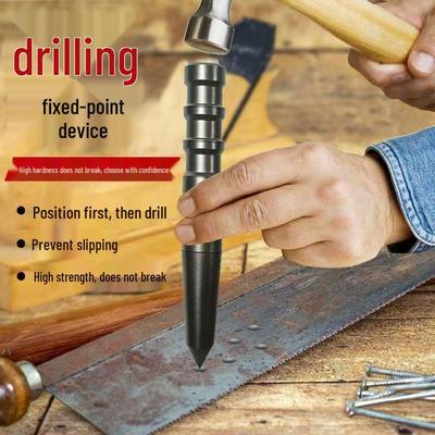 High Hardness Manual Center Punch Drilling Tool for Precise Spotting and Positioning
