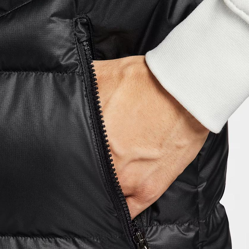 Nike Windrunner Statement Logo Waterafstotend Los Eendendons Warm Mouwloos Donsjack Herenvest HV2721-010