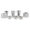 Adattatore Mandrino Fresatrice Installazione Rapida 6mm 6.35mm 8mm 8 Pezzi Pinze in Acciaio al Carbonio Adatte per la Maggior Parte degli Strumenti di Incisione e Rifilatura 6mm 8mm