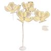Glowing Peony Flower & Butterfly Aisle Lights for Wedding Decorations
