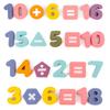 Puzzle de madera juguetes Montessori puzzle de números regalo para niños Navidad