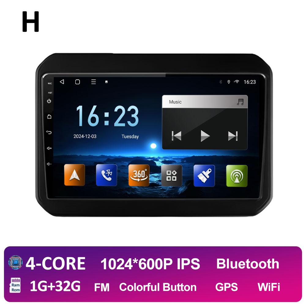 For Suzuki Ignis 2016 2017 2018 2019 2020 Android Auto Wireless Carplay DSP Stereo Autoradio Cooling Fan QLED IPS Screen WIFI 4G