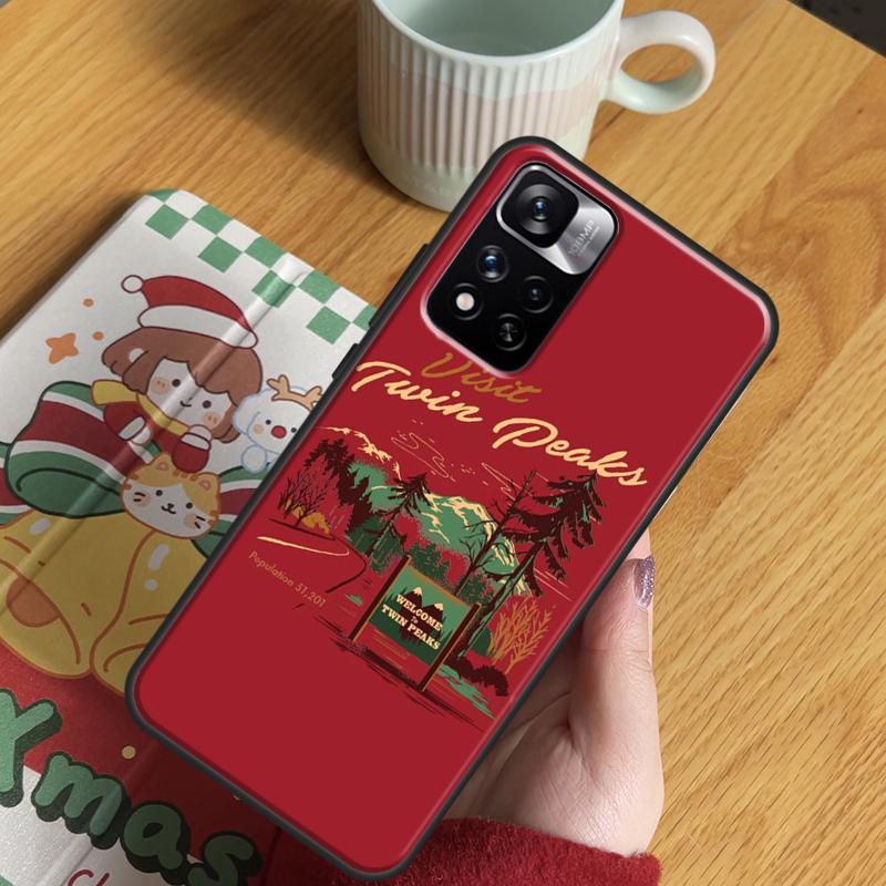 Welcome To Twin Peaks Case For Xiaomi Redmi Note 14 Pro 13 12 11 10 15 Pro Plus Redmi 15 C 13 10C 12C 14C 13C Cover