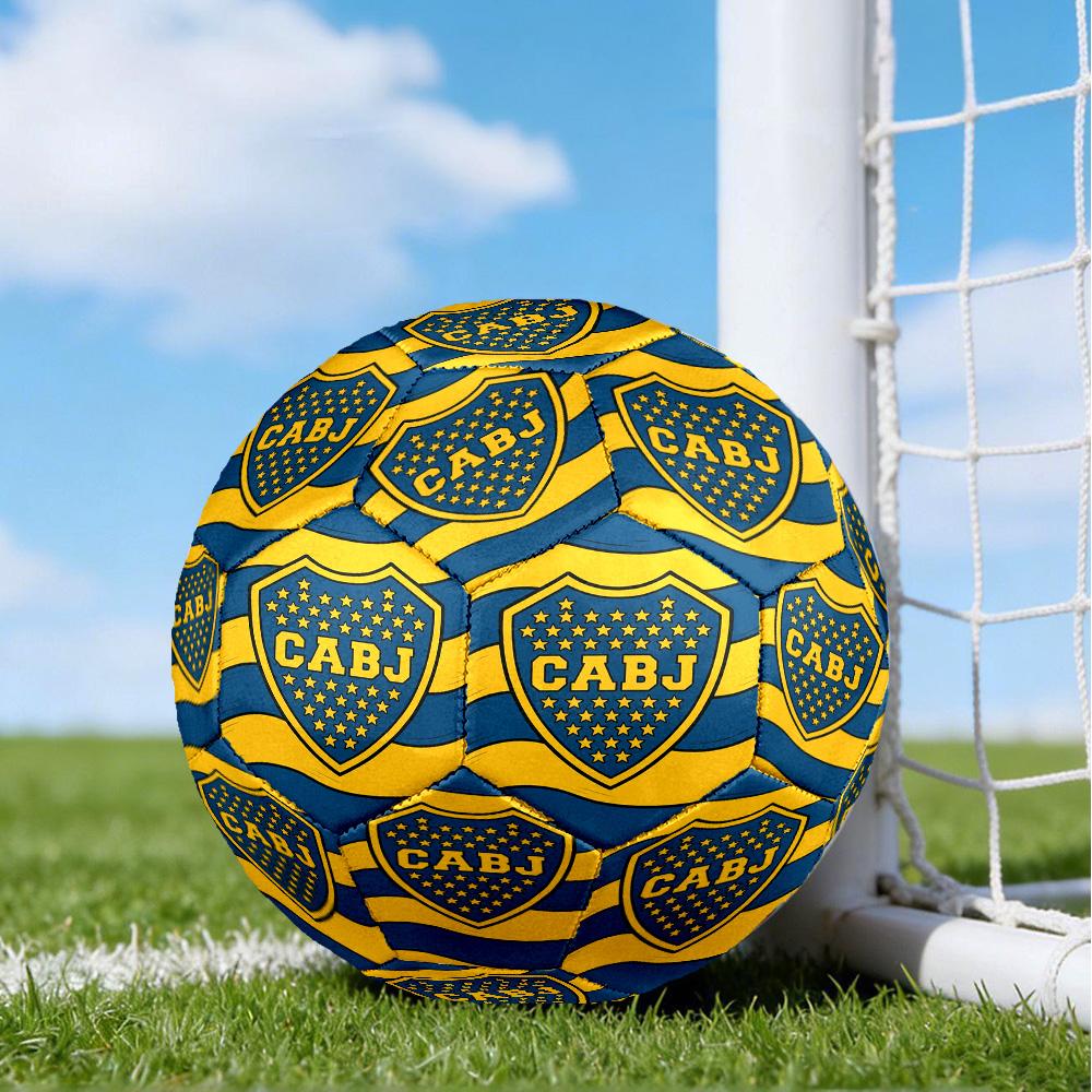 Juniors Football Club Design Printed Size 5 Soccer Balls, High-Quality, Anti-Slip, Protective Football, A Unique Gift , Birthdays, Christmas Gifts