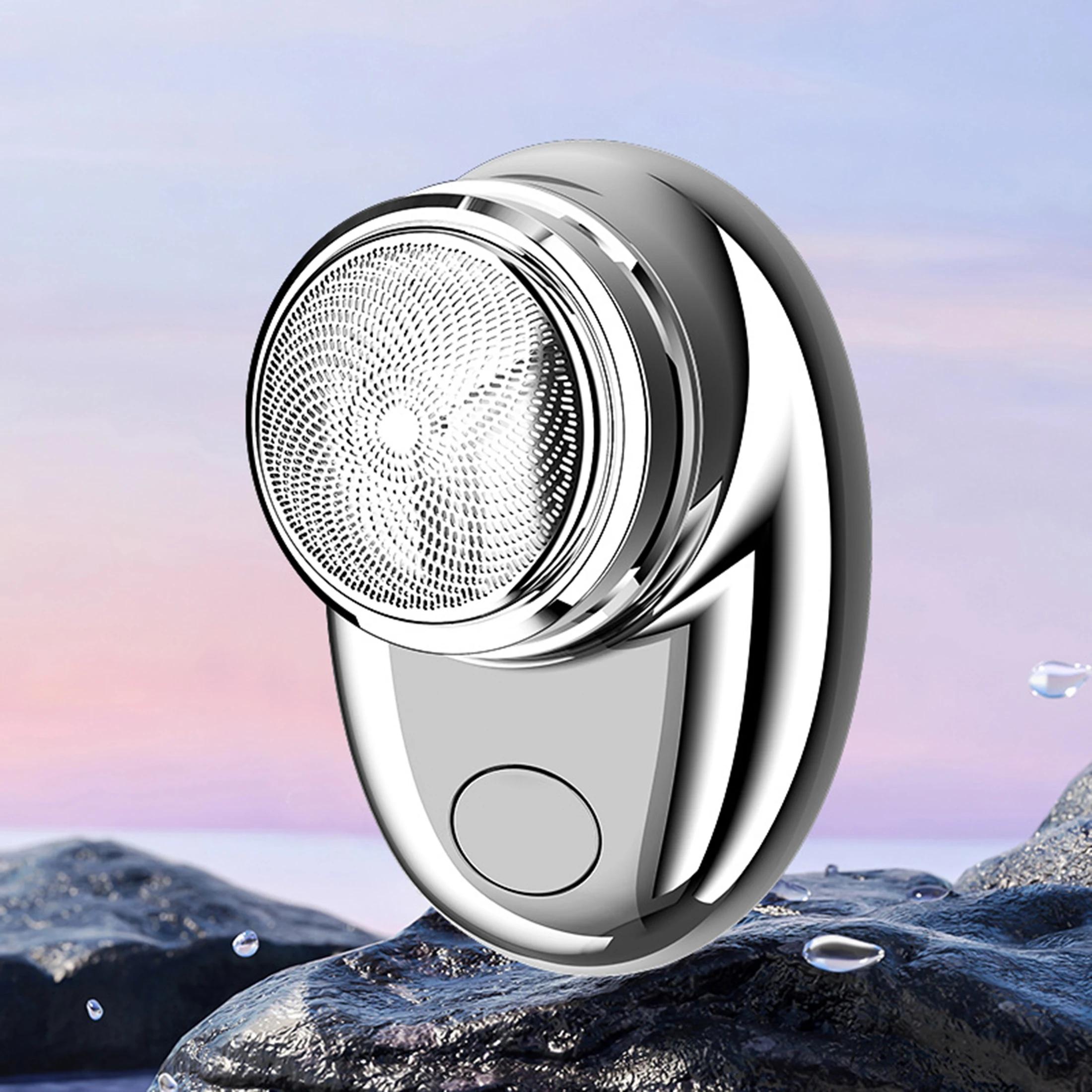 

1 шт.-Электробритва Портативная мини-бритва Быстрая зарядка Дорожная бритва Мужская Автомобильное лезвие Водонепроницаемая