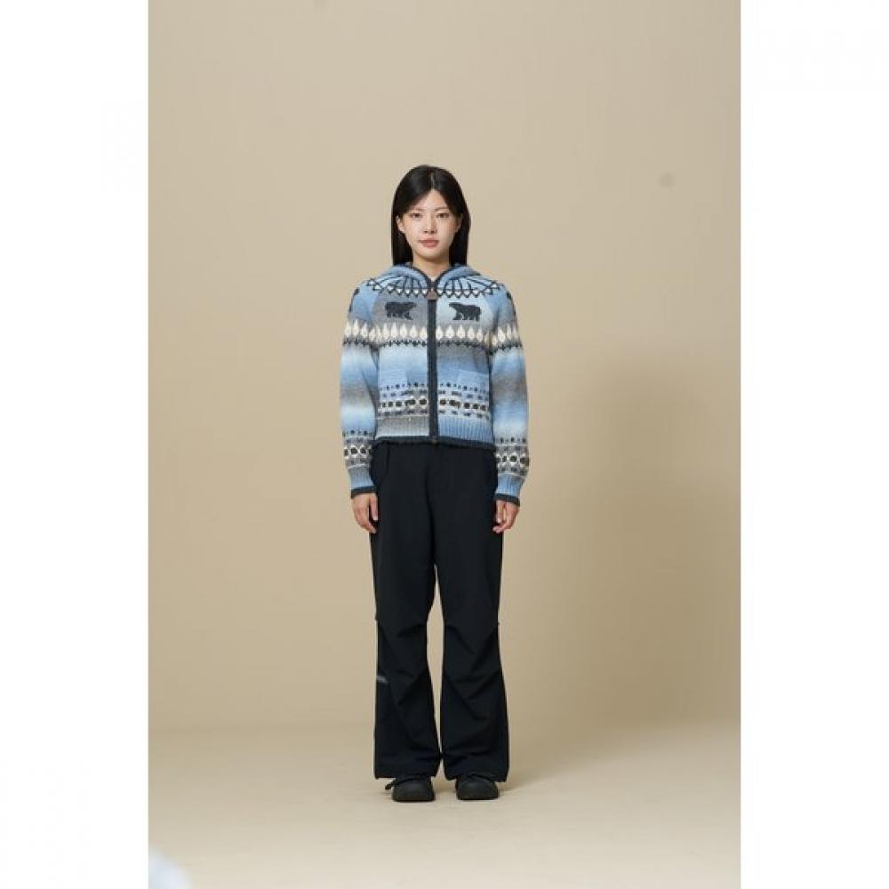 Stretch Brush Relax Pants  Black 