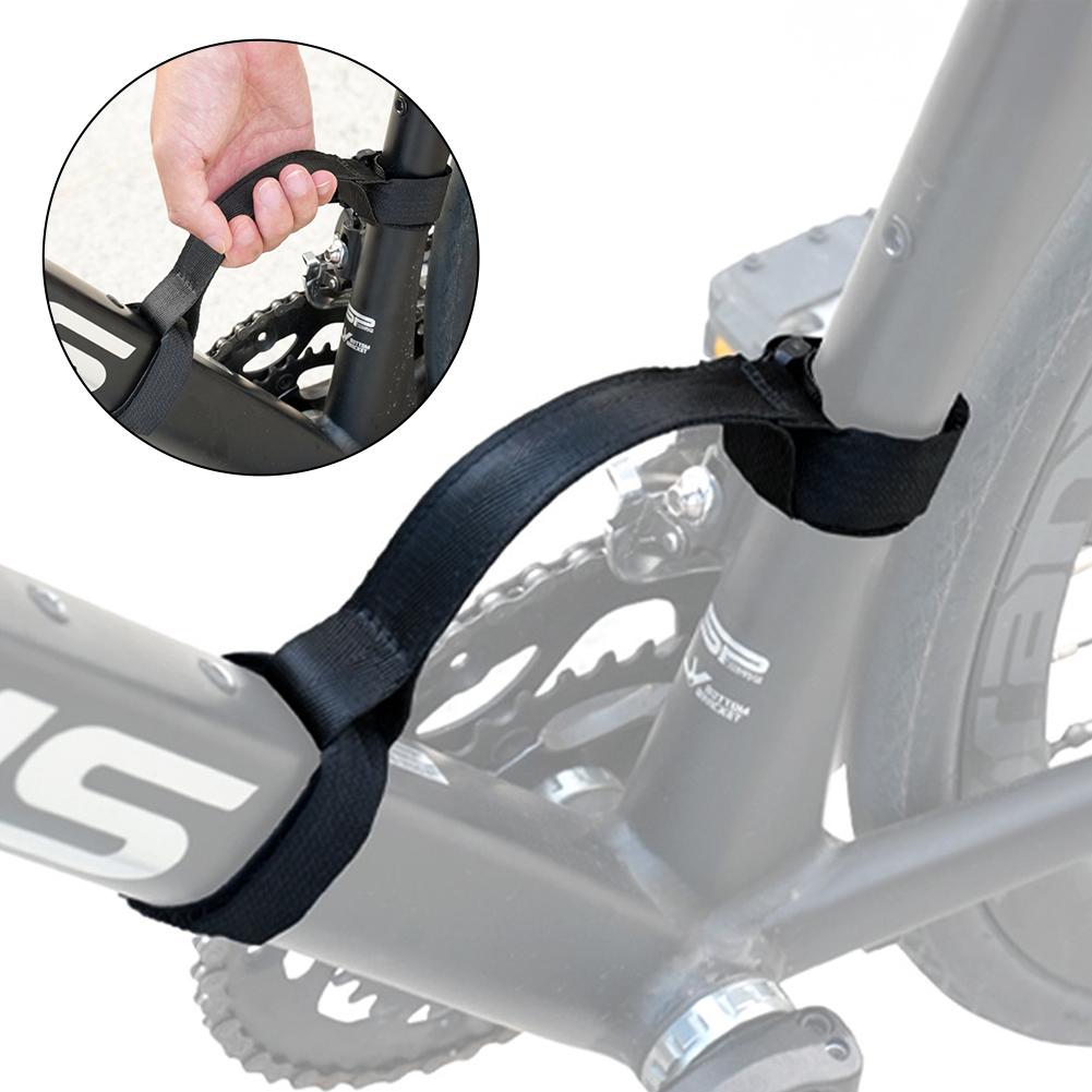 Bikes Handle Strap Nylon Portable High Strength Bikes Carry Strap Multifunctional Labor Saving Frame Handle Comfortable Grip