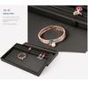 Digu PU Leather Jewelry Display Tray for Rings and Bracelets