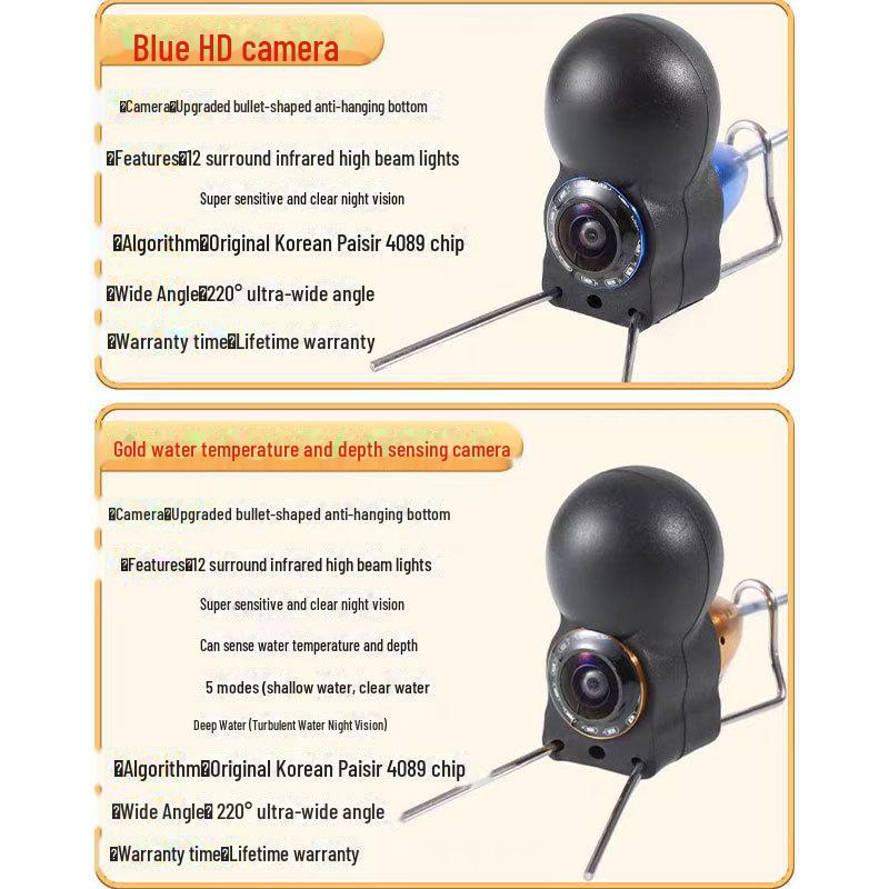 "2024 HD Underwater Fish Finder Camera: Visual Anchor Probe & Fishing Instrument"