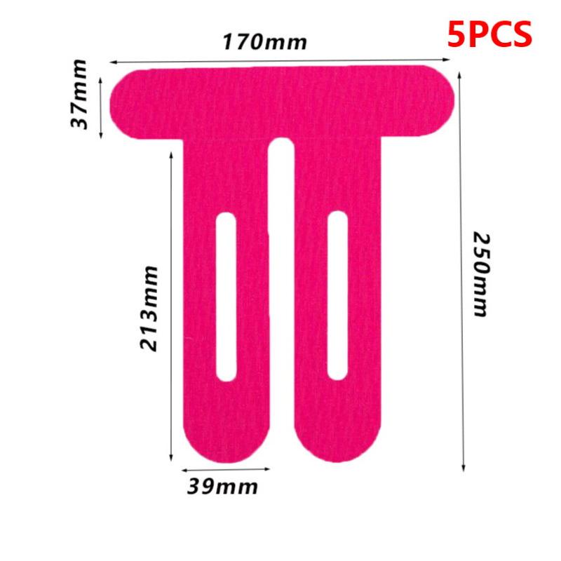 5Pcs Kinesiology Tape For Knees,Waterproof & Elastic,Breathable Knee Tape,Athletic Tape Provide Support & Stability For Running