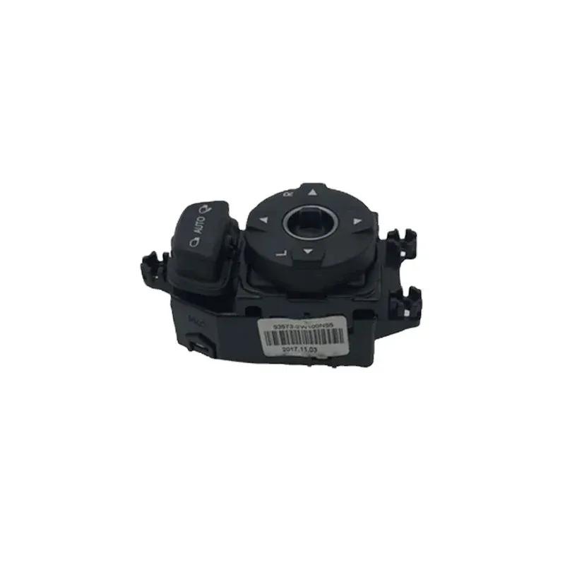 Electric Mirror Folding Switch Rear View Lens Adjustment Button Switch Assembly For Hyundai Santa Fe13-16 OEM 935732W100