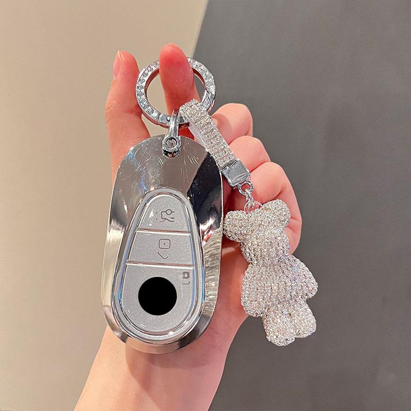 Tpu Car Key Case Cover Fob For Mercedes Benz A B C E G S Class Gls Gla Glk E200 E400 E63 S350 C260 C300 S400 S500 W204 W212 W176