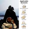 1 Stück 2Pac Hip Hop Decke Weich Leicht Ganzjahres Mehrzweck Überwurf für Sofa, Bett, Büro & Picknicks, Französischer Stil mit Ikonischem Albumcover & Zitaten