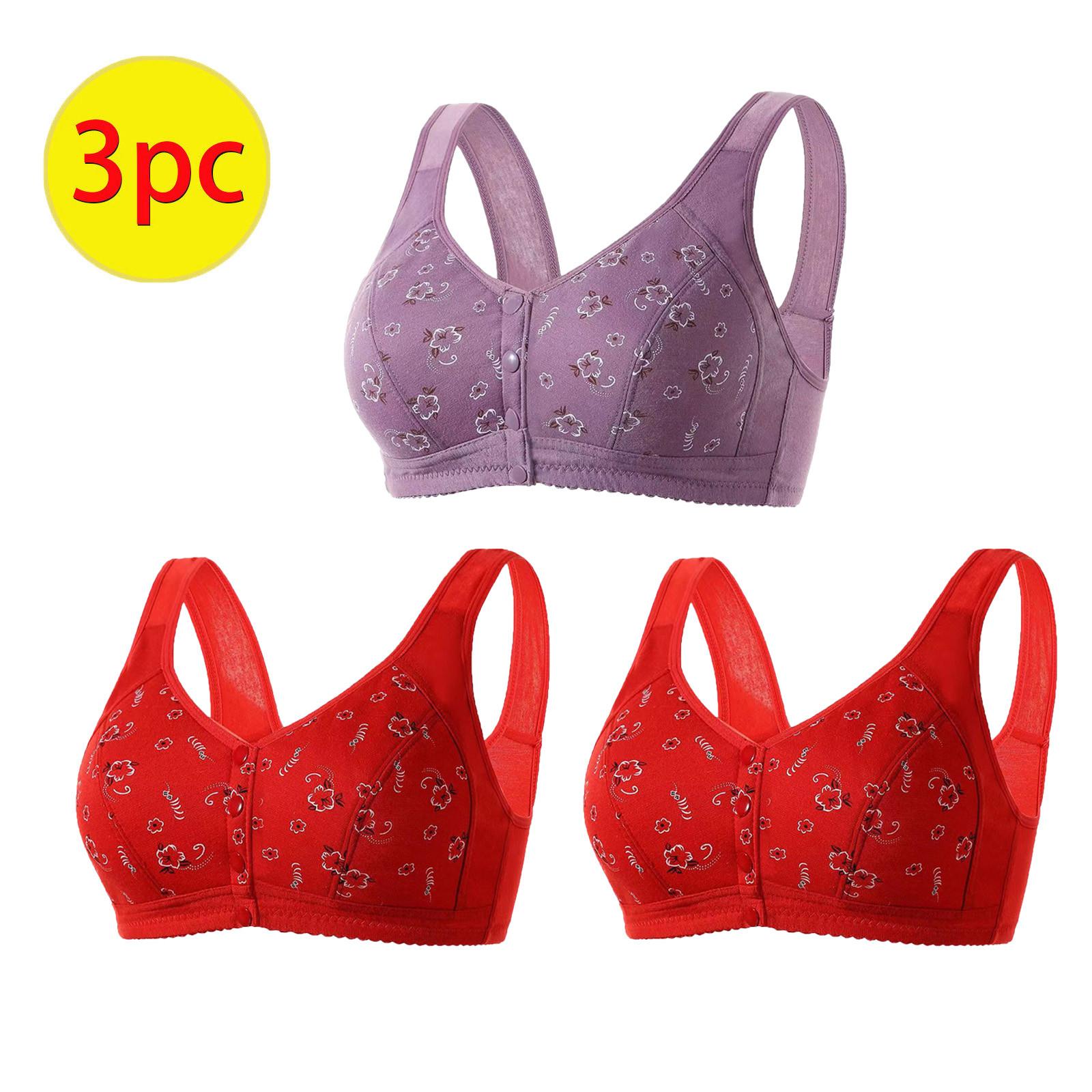 

Женский удобный кружевной дышащий бюстгальтер из 3 предметов без ободков