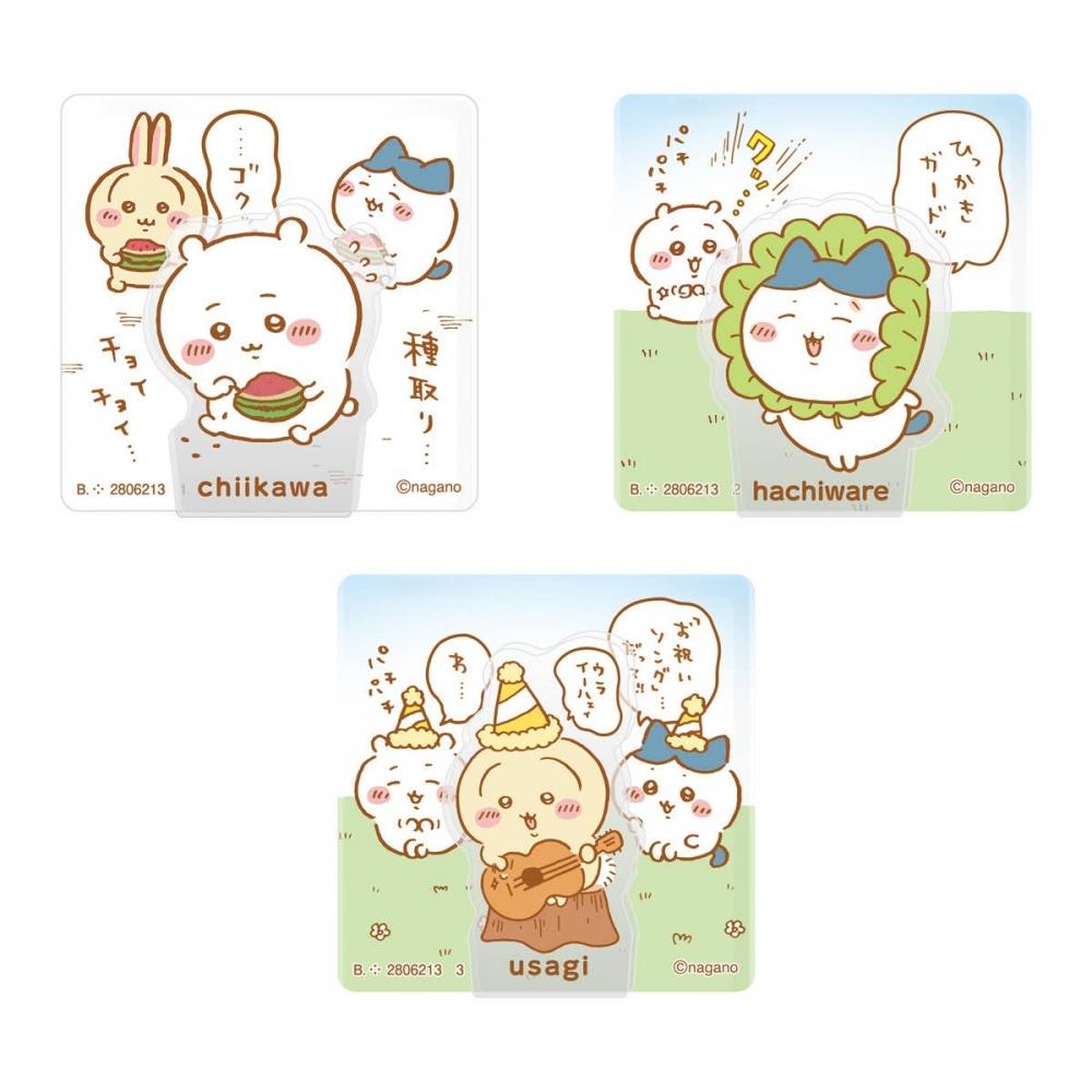 Chiikawa Chiikawa Acrylic Scene Clip Biscuit  1box  10pcs 