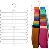 Space Saving Hijab Holder Foldable Legging Hanger Storage Tools Scarf Organizer  Closet Storage