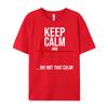 Keep Calm and Ok Not That Calm Funny Medical ECG Emergency Brand T Shirt Streetwear Tshirts St Patricks Day New Tshirts
