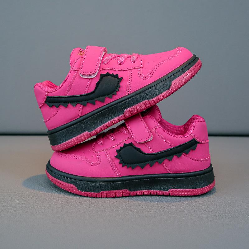 

Трендовый бренд одноклассники детская спортивная обувь обувь для девочек 2025 новые осенние модели летние кеды для мальчиков баскетбольная обувь внешняя торговля 29 yards, the inner length is about 17.8CM розы красного