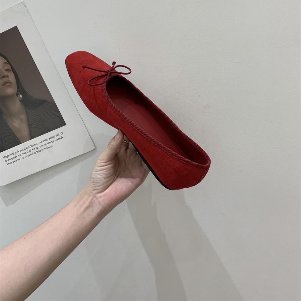 Fashion IPPEUM Women Velvet Ballet Flats Round Toe Shoes For Women 2025 New Leopard Mary Jane Shoes Ballerinas Zapatos Mujer