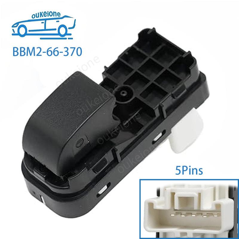 BBM2-66-370 for Mazda 3 2010 2011 2012 2013 Front Right Passenger Side Car Electric Power Window Single Lifter Control Button