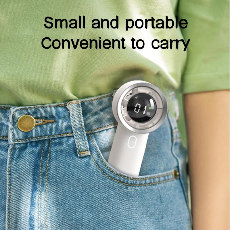 Mini Handheld Fan, Personal Cooling Fan Personal USB Desk Portable Table Fan Rechargeable