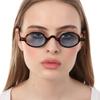 New Stylish Men's Sunglasses Oval Shape Anti-reflective Sun Glasses for Women European American Punk Sun Glass for Woman