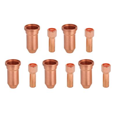 10Pcs Plasma Cutting Torch Consumables Cutter Electrode Tip 0.059in 1.5mm Nozzle PT100