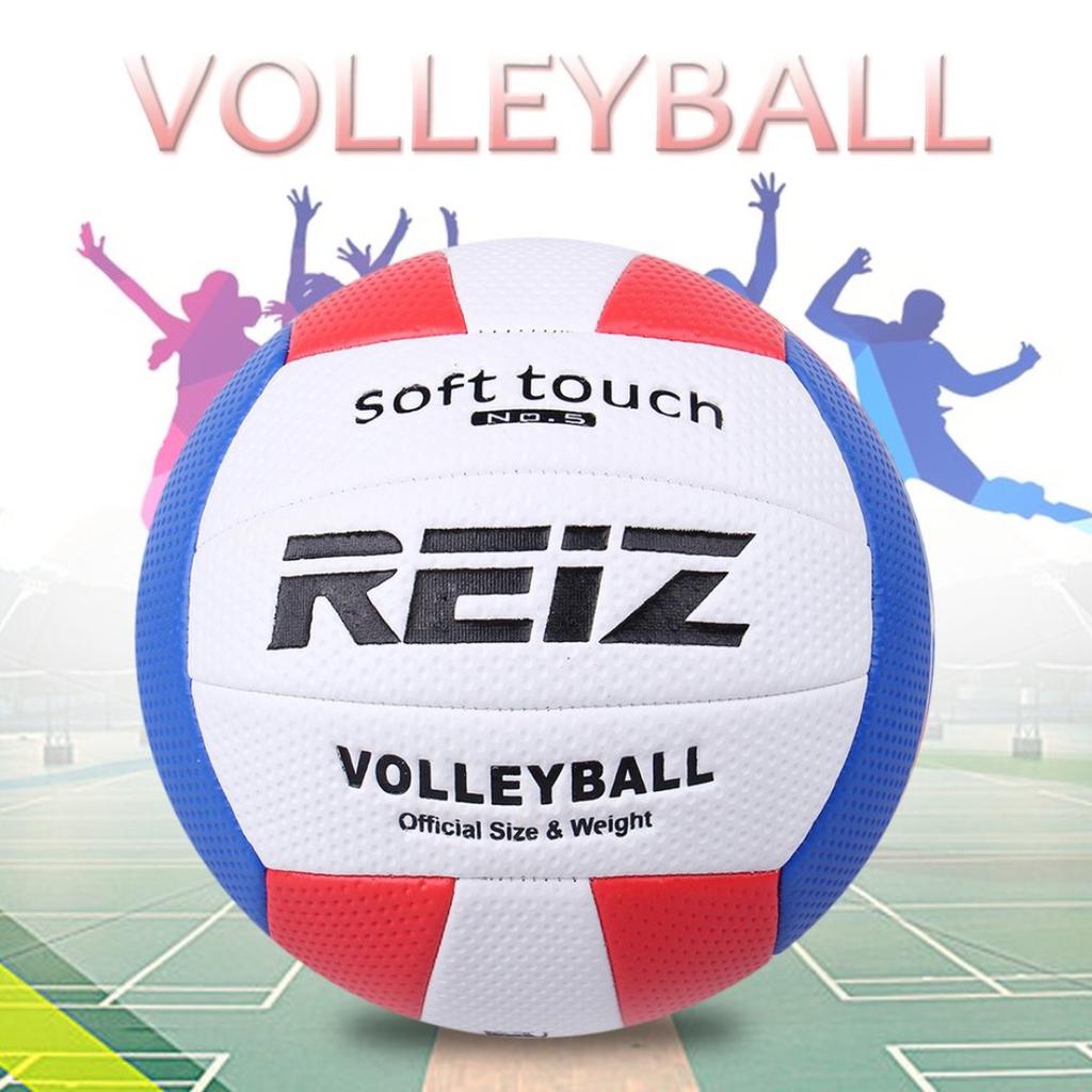 Hot Good Student Volleyball Faux Leather Match Training Ball Thickened Size5 M/&C
