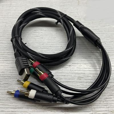 עבור קונסולת משחקים Dreamcast DC כבל RGBS/RGB מורכב 128 ביט חלק