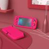 eXtremeRate Custom Cover for PlayVital Switch Protective Cover for Switch Lite with Screen Protection Film Lite, (hard) - 1 [Bright Pink]