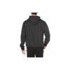 adidas Brand Logo Printed Stripe Hoodie American Style Sweatshirt Men’s Black