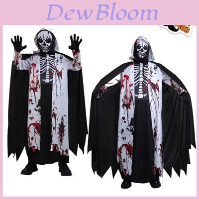 Halloween Cosplay Costume For Kids And Adults With Polyester Fabric For Stage And Party Performances