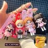New Blackpink Silicone Keychain Cute Couple Bag Charm Car Accessory