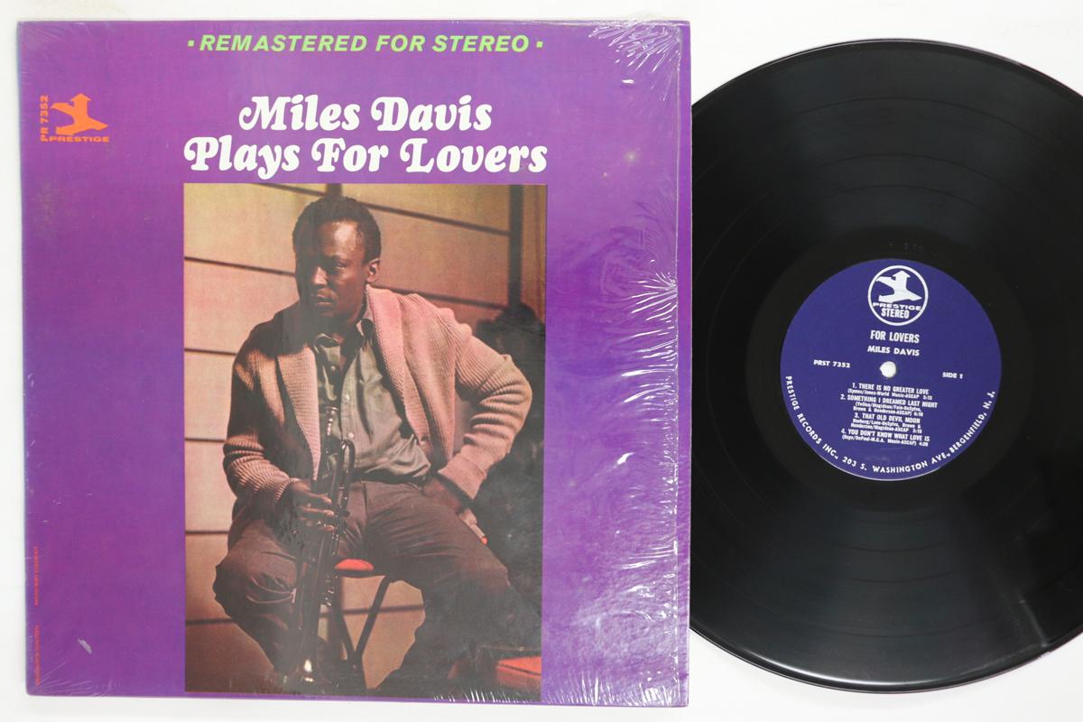 

LP Record MILES DAVIS Plays For Lovers PRST7352 PRESTIGE 1965 US Jazz Used