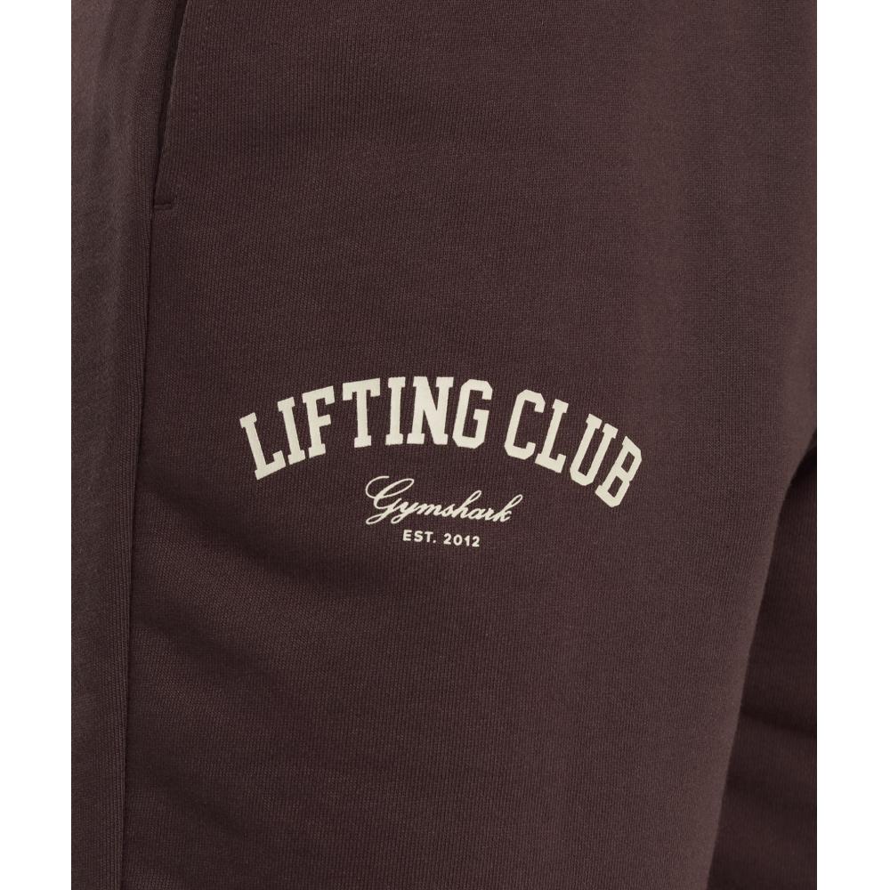 Gymshark Lifting Club Oversized Joggers Heritage Brown B2b2o Ncnz