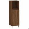 VidaXL Bathroom Cabinet Brown Oak 30x30x100 Cm Engineered Wood 831555