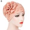 Fashion Flower Floral Beads Women Head Wrap Hat Head Protective Cover Case Gift
