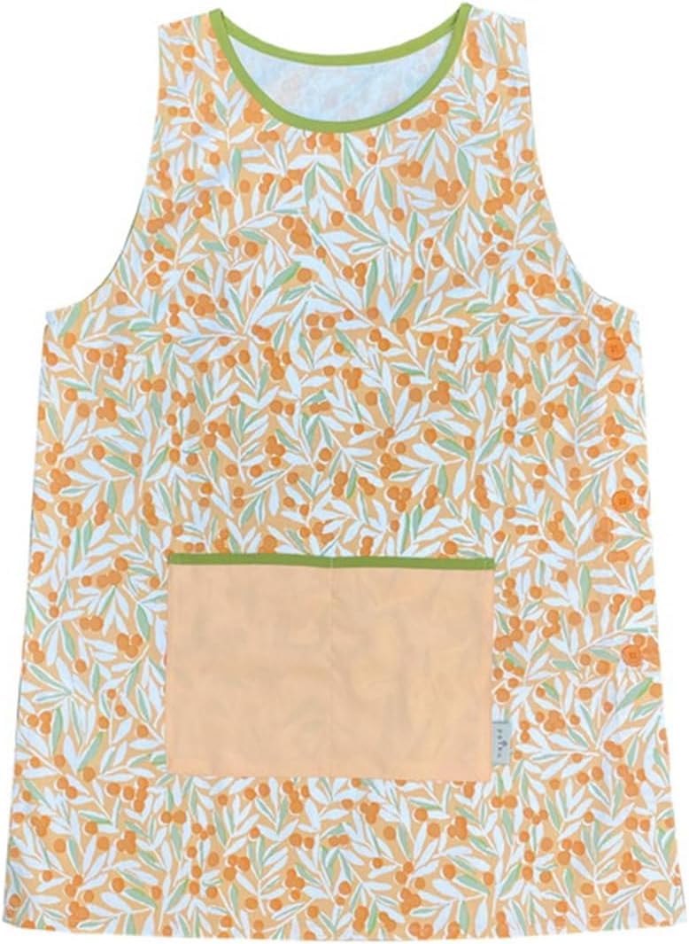 

Marushin Polku Apron by Mezza Nordic with Suitable for Nursery 0545028600 Maruya, Style, Cute, Women s, Pockets, Teachers,