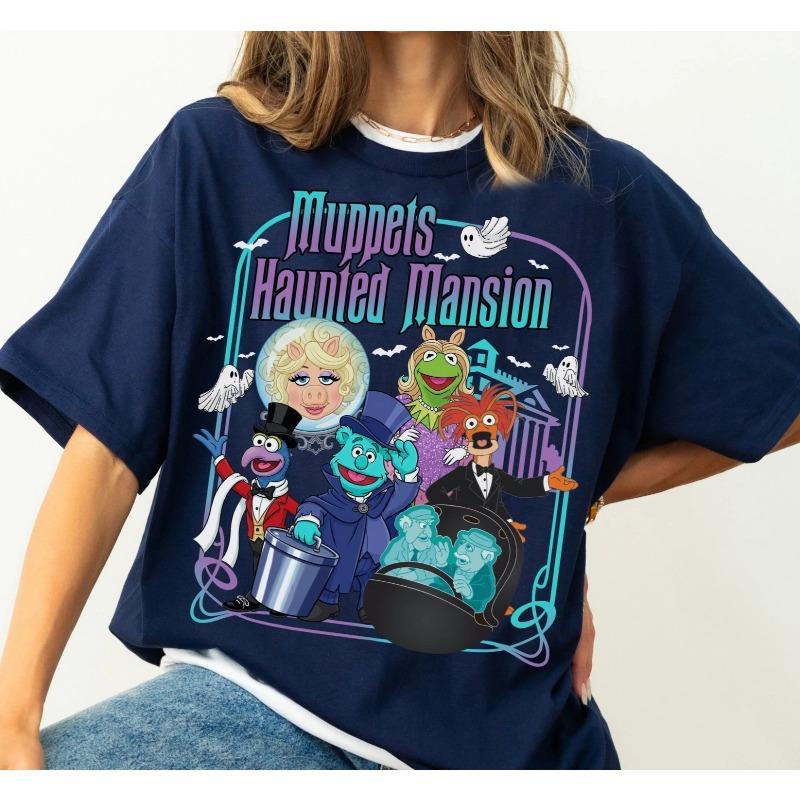 Puppet House Tshirt Gonzo Pepe Fozzie Tshirt New Casual and Fashionable Street Wear Suitable for Both Unisex and Women