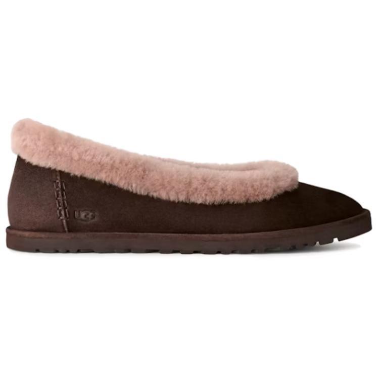 (WMNS) UGG Zora Ballet Flat 'Dusted Cocoa' Women's 1178111-DDC