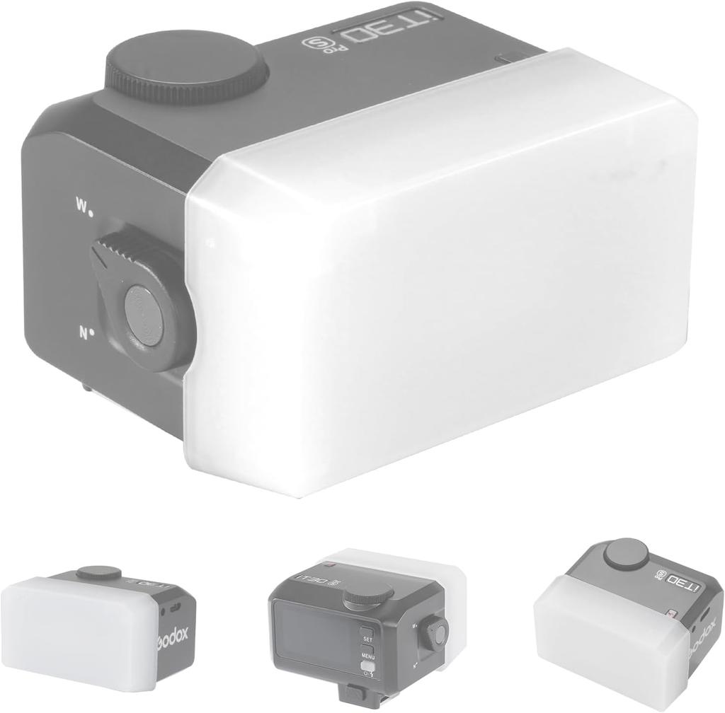 soonpho Flash Diffuser for Godox IT30 PRO Mini TTL Flash IT30Pro Diffuser IT 30 Pro Diffuser for Godox IT30 PRO C/N/S/F/O/P