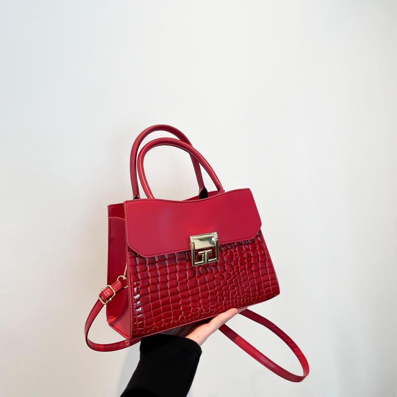 Trendy Mini Square Tote Bag Chic Versatile Shoulder Bag For Everyday Use